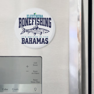 Bahamas Souvenir Gift: Eleuthera Bahamas Bonefish Magneet