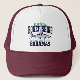 Bahamas Souvenir Gift: Eleuthera Bahamas Bonefish Trucker Pet
