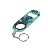 Bahamas Souvenir Gift: Eleuthera Bahamas Dive Mini Flessenopener (Achterkant Gekanteld)