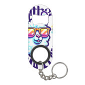 Bahamas Souvenir Gift: Eleuthera Bahamas Llama Mini Flessenopener (Achterkant)