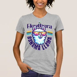 Bahamas Souvenir Gift: Eleuthera Bahamas Llama T-shirt
