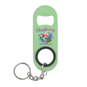 Bahamas Souvenir Gift: Eleuthera Bahamas Schildpad Mini Flessenopener