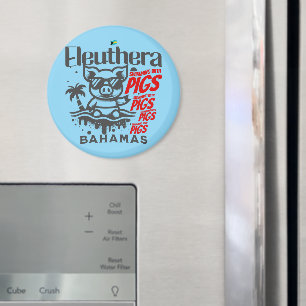 Bahamas Souvenir Gift: Eleuthera Bahamas Varkens Magneet