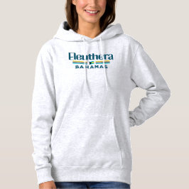 Bahamas Souvenir Gift: Eleuthera Bahamas Vlag Hoodie