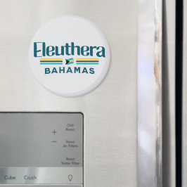 Bahamas Souvenir Gift: Eleuthera Bahamas Vlag Magneet