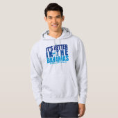 Bahamas Souvenir Gift: Exuma Bahamas Cruise Travel Hoodie (Voorkant volledig)