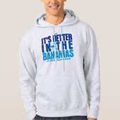 Bahamas Souvenir Gift: Exuma Bahamas Cruise Travel Hoodie (Voorkant)