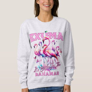 Bahamas Souvenir Gift: Exuma Bahamas Flamingo Trui