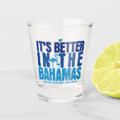 Bahamas Souvenir Gift: Grand Bahama Bahamas Cruise Shot Glas (Voorkant)