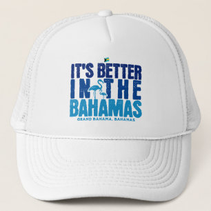 Bahamas Souvenir Gift: Grand Bahama Bahamas Cruise Trucker Pet
