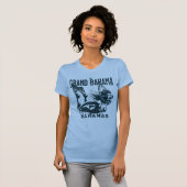 Bahamas Souvenir Gift: Grand Bahama Bahamas Dive T-shirt (Voorkant volledig)