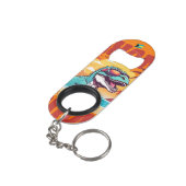 Bahamas Souvenir Gift: Grand Bahama Saurus T-Rex Mini Flessenopener (Achterkant Gekanteld)