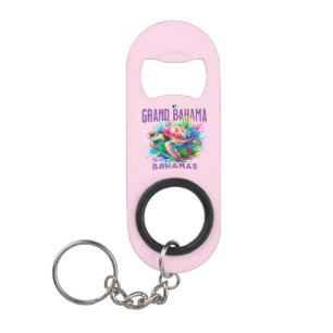 Bahamas Souvenir Gift: Grand Bahama Zee Schildpad Mini Flessenopener
