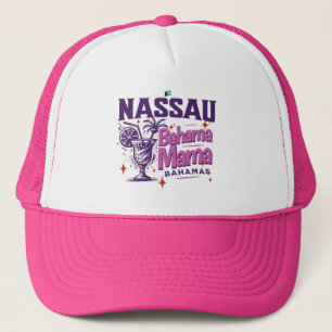 Bahamas Souvenir Gift: Nassau Bahamas Bahama Mama Trucker Pet