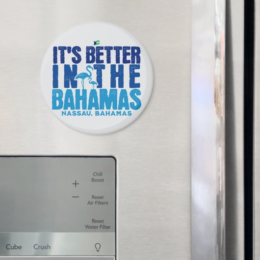Bahamas Souvenir Gift: Nassau Bahamas Cruise Magneet (Insitu (Koelkast))