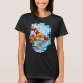 Bahamas Souvenir Nassau Reizen  Bahamaans T-shirt (Voorkant)