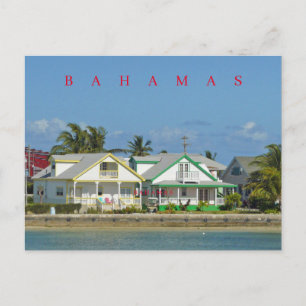 Bahamas Spanish Wells herbergt uitzicht briefkaart