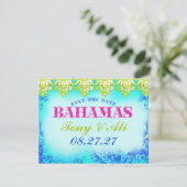 BAHAMAS Sparen Datum 2 Save The Date (Staand voorkant)