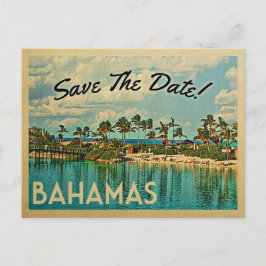 Bahamas sparen de Datum  Briefkaarten