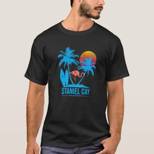 Bahamas Staniel Cay Premium T-shirt (Voorkant)