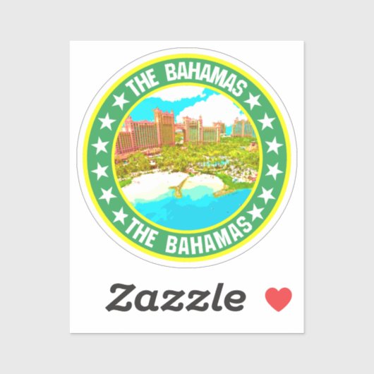 Bahamas Sticker (Vel)