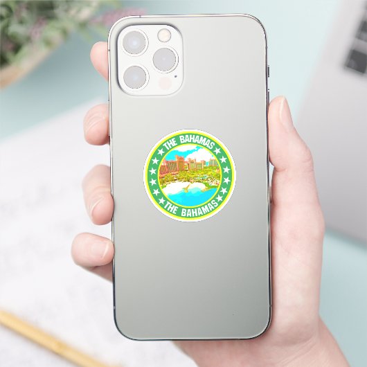 Bahamas Sticker (Telefoon)