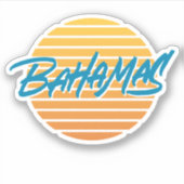 Bahamas Sticker (Voorkant)