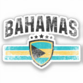 Bahamas Sticker (Voorkant)