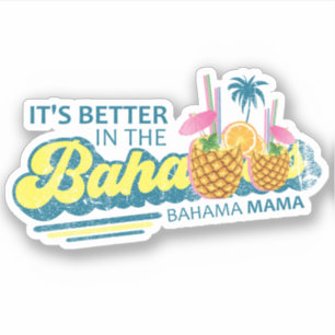 Bahama's Sticker Bahama Mama Vakantie Cruise