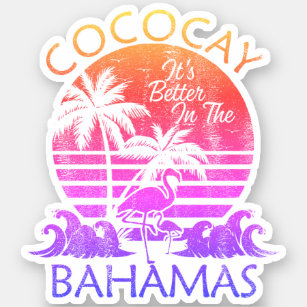 Bahama's Sticker CocoCay vakantie strandcruise