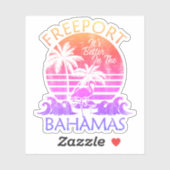 Bahama's Sticker Freeport Vakantie Beach Cruise (Vel)