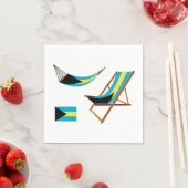 Bahamas Stoelen Papieren servetten (Insitu)