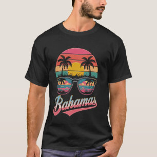 Bahamas Strandvakantie Bahamaanse Trots Vintage Ba T-shirt