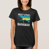 Bahamas Summer Vacation Trip Next Stop Vacay Vibes T-shirt (Voorkant)