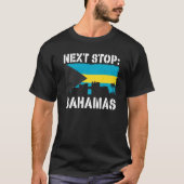 Bahamas Summer Vacation Trip Next Stop Vacay Vibes T-shirt (Voorkant)