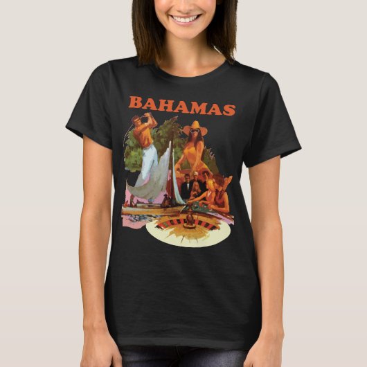 Bahamas T-shirt (Voorkant)