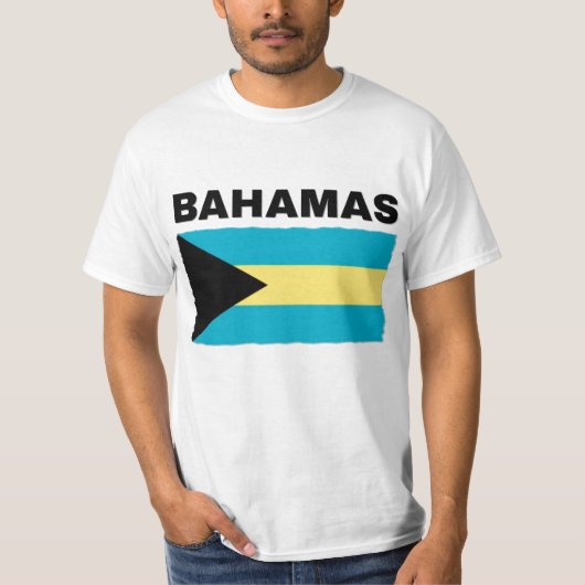 Bahamas T-shirt (Voorkant)