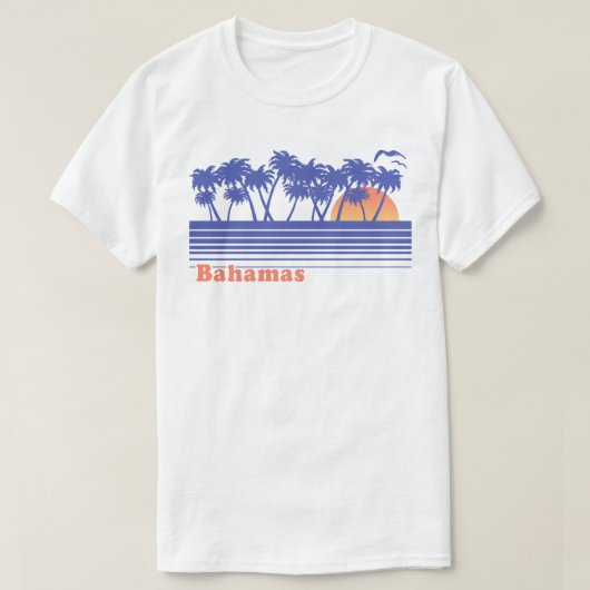 Bahamas T-shirt (Design voorkant)