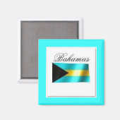 Bahama's T-shirt en etcetera Magneet (Voorkant / Achterkant)