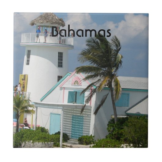 Bahamas Tegeltje (Voorkant)