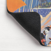 Bahamas Travel Art, Fly Nassau door Clipper Muismat (Hoek)