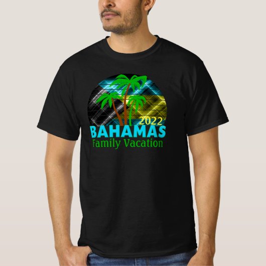 Bahamas Travel Cruise Vacking Group Matching T-S T-shirt (Voorkant)