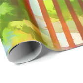 Bahamas Tropical Beach Scene Photography Patroon Cadeaupapier (Rol Hoek)