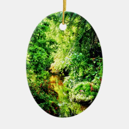 Bahama's - Tropisch paradijs Keramisch Ornament (Voorkant)