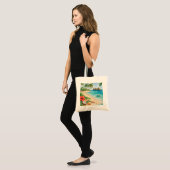 Bahama's Tropisch Strandparadijs Tote Bag (Voorkant (model))