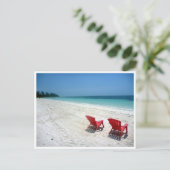 bahamas twee zetels briefkaart (Staand voorkant)