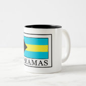 Bahamas Tweekleurige Koffiemok (Voorkant rechts)