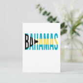 Bahamas Vacation Island Briefkaart (Staand voorkant)