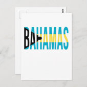 Bahamas Vacation Island Briefkaart (Voorkant / Achterkant)