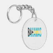 Bahamas Vacation Island Sleutelhanger (Voorkant Links)